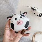 Wholesale Cute Design Cartoon Silicone Cover Skin for Airpod (1 / 2) Charging Case (Cow)